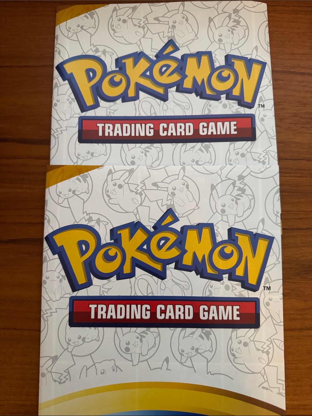 Trading Card Poster - White & Yellow